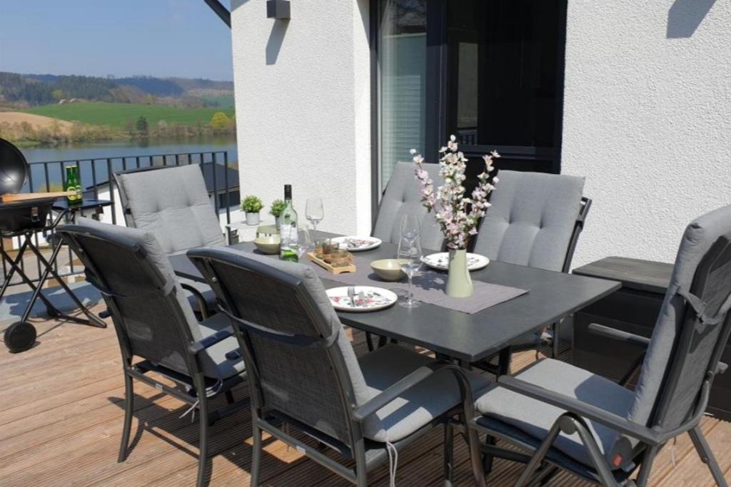 Diemelblick Acht - Ferienhaus Fuer 6 Personen Mit Sauna, Garten Und Dachterrasse Mit Panoramablick Херингхаузен Экстерьер фото
